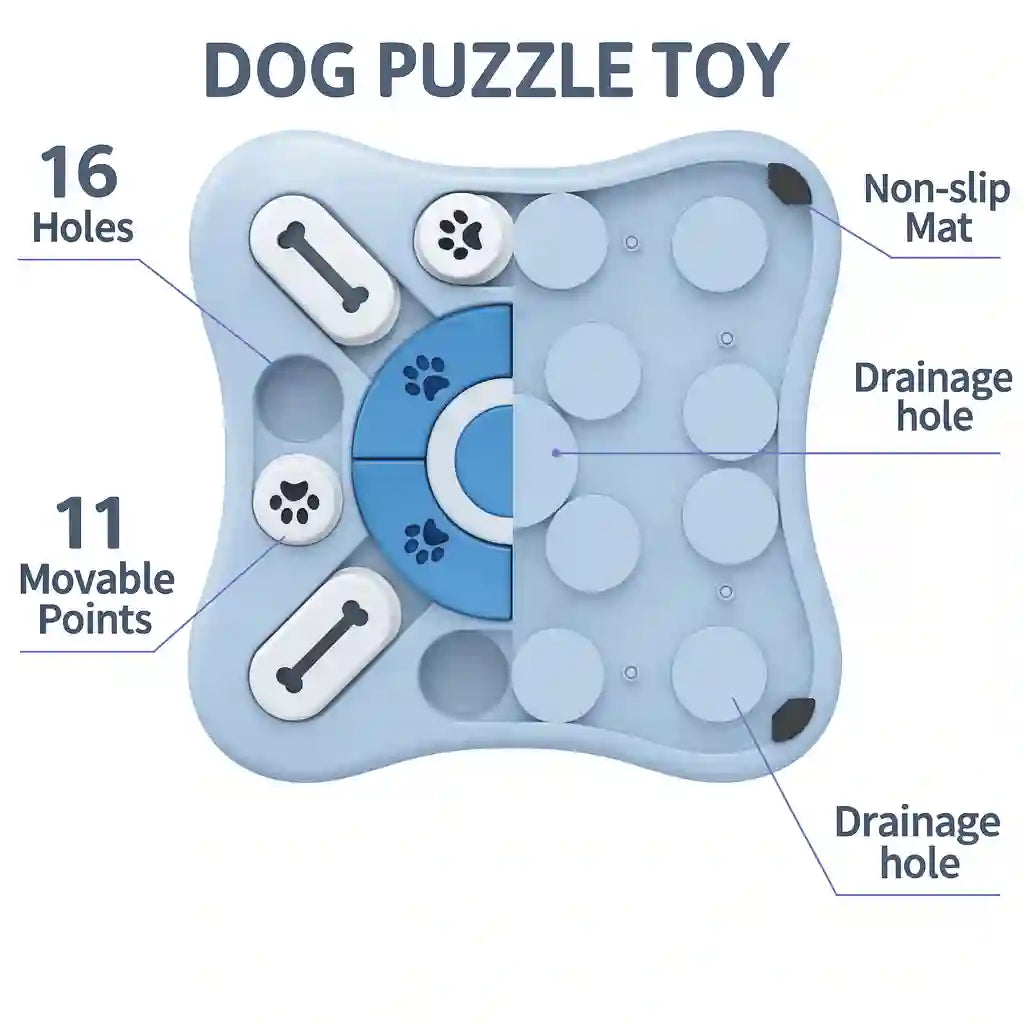 Interactive Dog Puzzle Toy