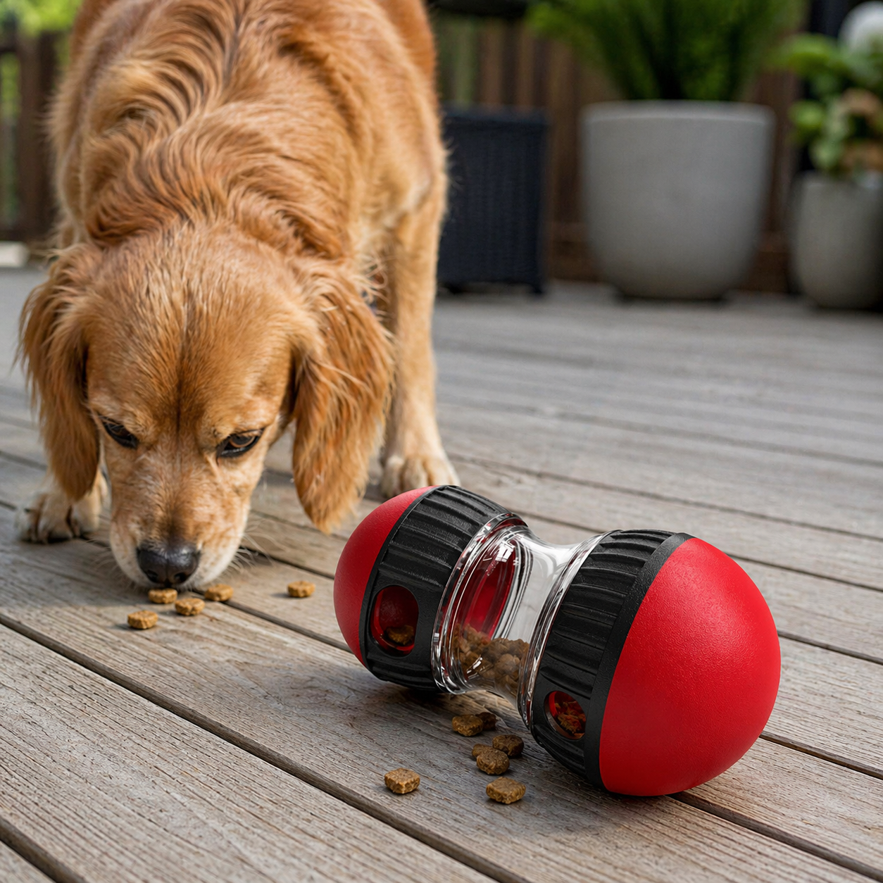 Dog Playing with SmartRoll