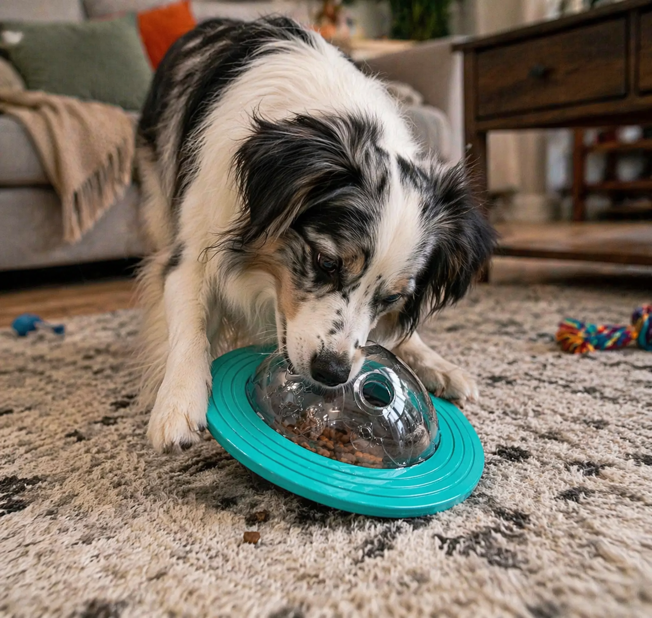 Dog Playing with The OrbitBall